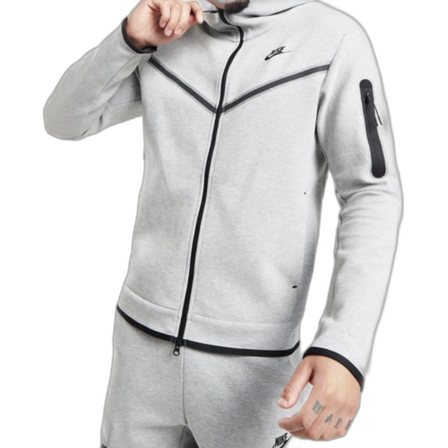 Grå nike tech tröja