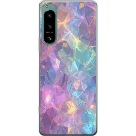 Kompatibelt Mobilskal till Sony Xperia 5 IV Prismatiskt mönster