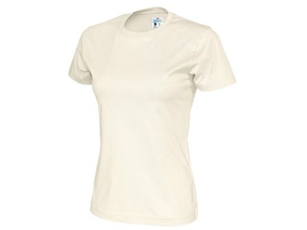 Cottover T-Shirt dam GOTS off white L - Lyreco - Arbetskläder > Arbetströjor > T-shirts