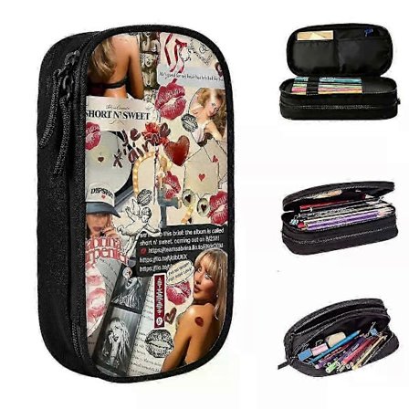 z1 Sabrina Carpenter Penaali 90-luvun musiikkikiertue 2024 Penaalit Kynä Yhteensopiva Opiskelijoiden Suuren Kapasiteetin Laukun Opiskelijoiden Koulun 