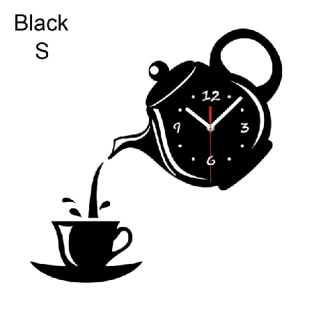 Diy Väggklocka Spegelyta 1 1