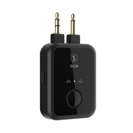 SiGN Airplane Adapter for Wireless Headphones