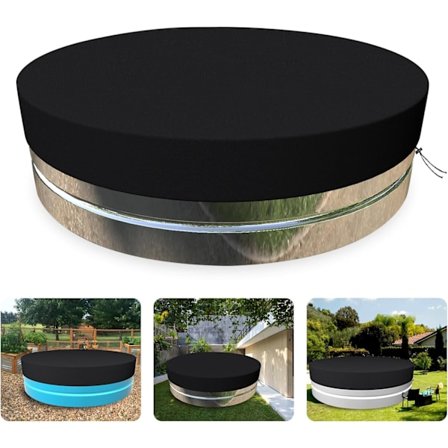 Stock Tank Pool Cover 210D Oxford Klud er Vandtæt, UV-resistent