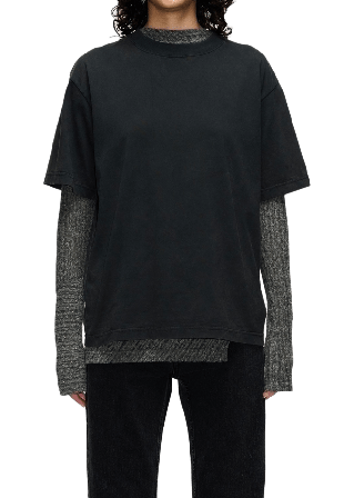 Hope Boxy Tee Överdelar Dam Svart 50