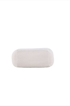 Venture Home - Pouf Luca - Beige - Rahit - - Homeroom