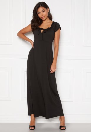 Happy Holly Tessie maxi dress Black Klær