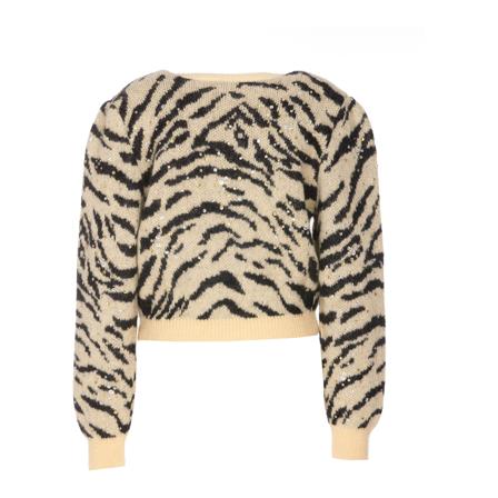 Alessandra Rich Round-neck Knitwear , Roze , Dames , Maat: S Truis
