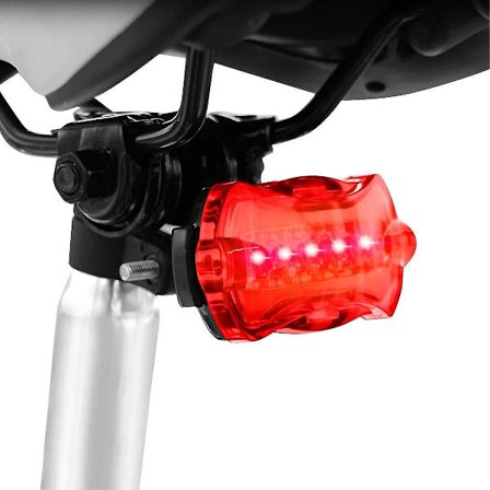 Pyörän takavalo 7 valotilaa, pyörän takavalo polkupyörän valo vedenkestävä iskunkestävä valo