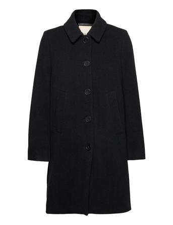 Kamillapw Otw Outerwear Coats Winter Coats Svart Part Two