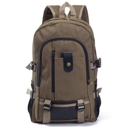 Rygsæk Trendy Moderigtig Mand Kvinders Medium College Studerende Taske Brown small