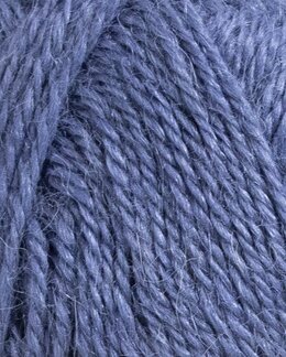 Garn Fein Alpaka 50 g Blau
