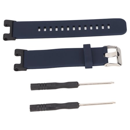 Silikonarmband Kompatibelt med Amazfit T Rex Smartwatch Ersättningsband Remmar Mörkblå