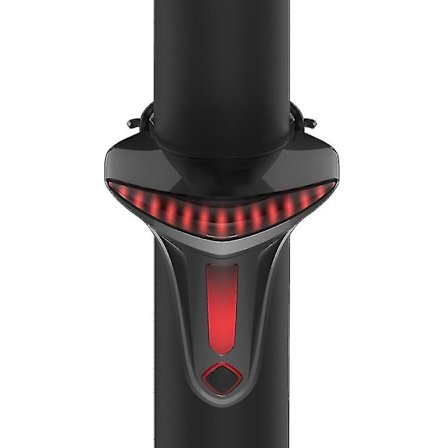 Bromsgivare Smart Baklampa USB Laddning Fall Till Mark Blinkande Varningslampa IP66 Batteri