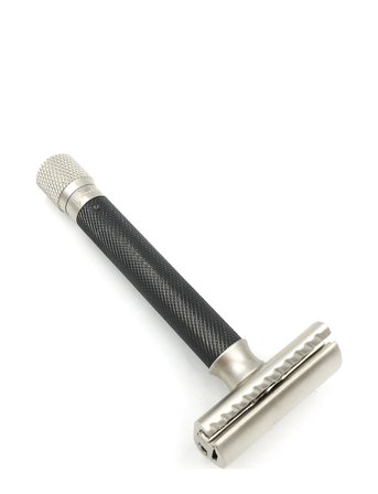 Parker Variant Adjustable Safety Razor - Graphite - Silver - ONE SIZE