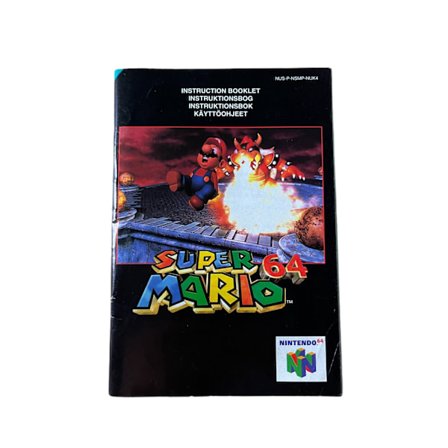 Super Mario 64 - Manual