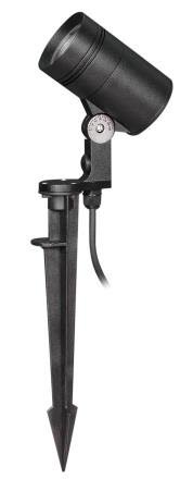 Westal Lumina Bakkearmatur 560 ch, 2900 K Svart, Belysning