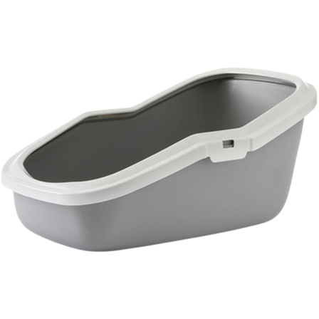 Savic - Aseo Kattesandbrett Grå 56x39x27cm - Katt - Kattedo & kattetoalett - Kattedo & kattetoalett uten tak - ZOO.no