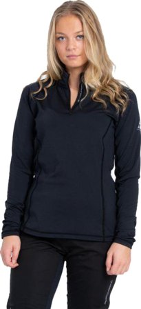 Fischer Women's Vemdalen Baselayer Top Women base layer tops Black XS