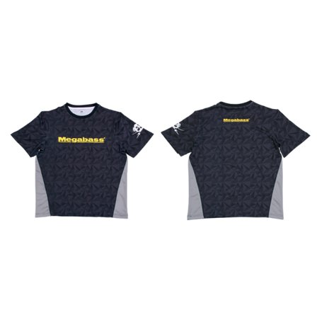 Megabass Game T-Shirt Black - XL