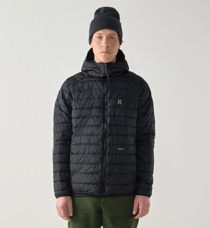 Haglöfs Brand Mimic Hood Men True Black - Herre - L