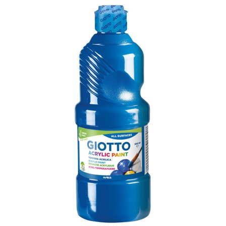 GIOTTO Akrylfärg Giotto 500 ml blå - Lyreco - Skola och förskola - Målarfärg och tillbehör - Akrylfärg