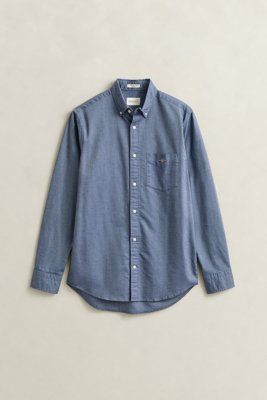 GANT - Oxfordskjorte i regular fit til herre persian blue