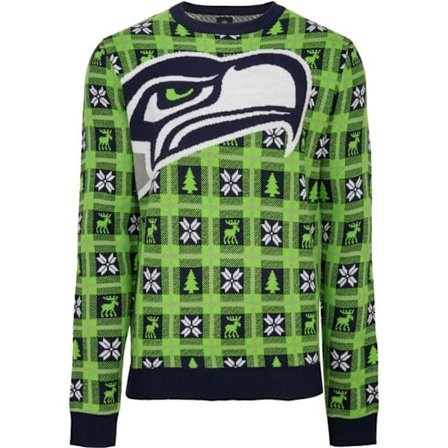 NFL Grimasse Sweater XMAS Strik Pullover - Seattle Seahawks