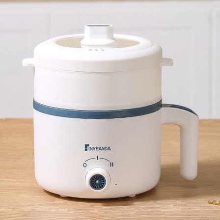 Sähköinen riisinkeitin Höyrytetty riisipannu KAKSIKERROSKONEEN