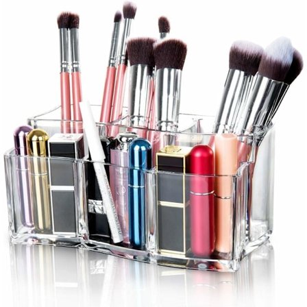 Makeup Organizer Akryl Makeup Organizer Kosmetik Organizer Opbevaringsboks Kosmetik Organizer Opbevaring - Gennemsigtig