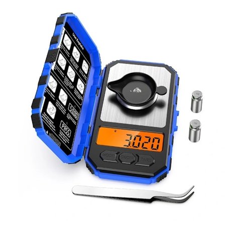 Digital Vekt Elektronisk Vekt 0.001G 50G-BLÅ 0.001G 50G-BLÅ 0.001g 50g-Blå