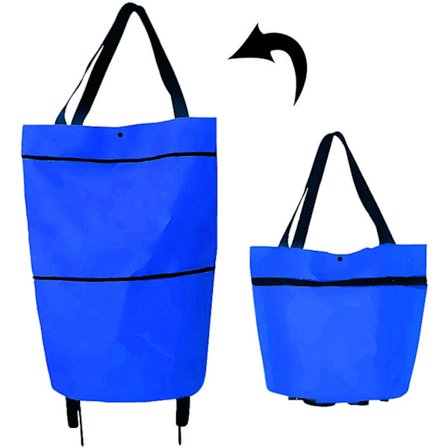 Kasaan taittuva ostoskärry, taittuva ostoskassi pyörillä