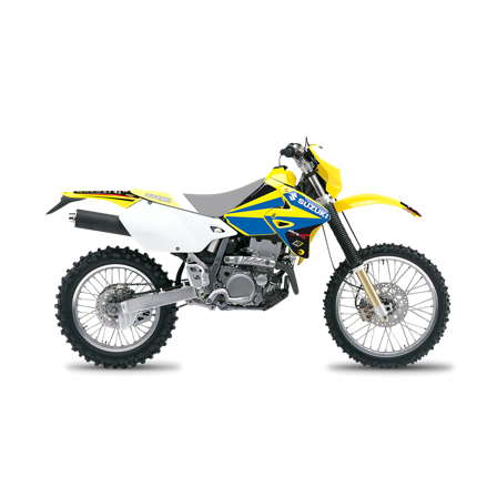 Kit Adesivi Blackbird Dream 4 Giallo-Blu-Nero - Suzuki DR-Z 400 2000-2017