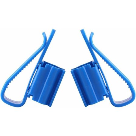 2 stk. slangeklemmer i plast, justerbare for vannrør, akvarium, fisketank, monteringsklemme, rørholder for 8-16 mm vannrør KLB