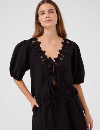 Karen By Simonsen Kbvictoria Blouse - Black - 38