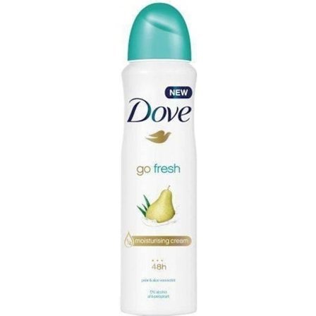 Deodoranttisuihke - DOVE - GO FRESH 48H - Päärynä ja Aloe vera - 250ml - Hikoilunestoa