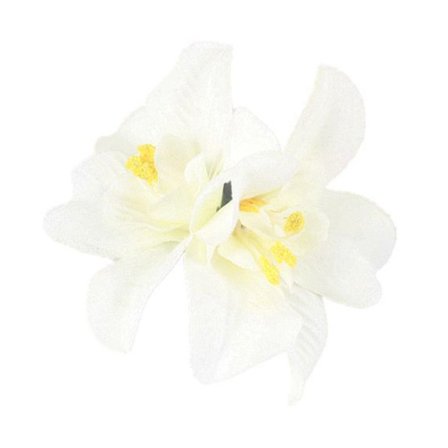 5 Stk Blomst Hårklemme Blomst Hårnål BEIGE