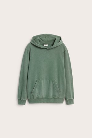 Kappahl | Bluza z kapturem | Zielony khaki