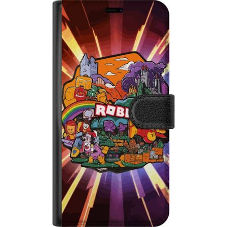 Xiaomi Redmi Note 14 Pro+ Lommeboketui Fargerik spillverden inspirert av Robloxs animerte fantasimiljø, perfekt for eventyr og kreative spilltemaer