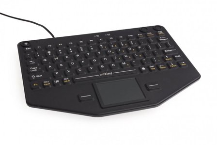 GAMBER-JOHNSON iKey SL-80-TP - tastatur - med styreplate, mouse buttons - USA
