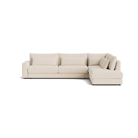 Sevilla hjørnesofa, højrevendt - Lincoln Beige - 325x240x85 - Sofa, hjørnesofa