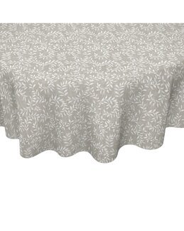 Vaxduk rund Small leaf ø 140 cm Linne - Linea