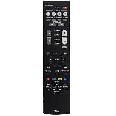 Vaihto-ohjain RAV574 VDM8690 Yamahan MusicCast Stereo AV-vastaanottimelle RX-V4A RX-V4ABL