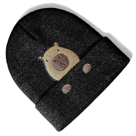 Lune Capybara Design Beanies Komfortabel og Myk Vinterlue for Utendørseventyr, Gruppeaktiviteter og Avslapping Innendørs Flerfarget[D]