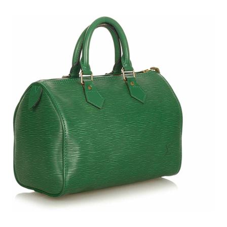 Louis Vuitton Vintage Pre-owned Tas , Groen , Dames , Maat: ONE Size Vintage Tassen