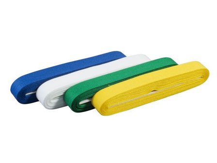 Bomullsband 5m x 13mm 4 färger - Lyreco - Skola och förskola - Hobbymaterial - Band