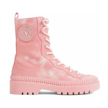 Versace Jeans Couture High Støvler Washed Pink, Dame, Størrelse: 38 EU