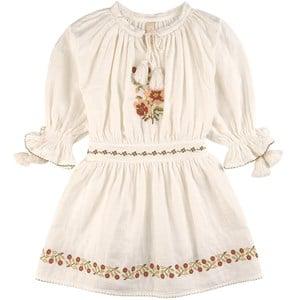 Kids - Liilu Cream Folk Dress 4 Years - Dresses - 4 years - Cream