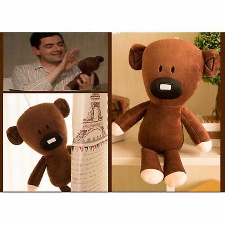30 cm film Mr Bean+teddy Soft Doll Plush Toy W