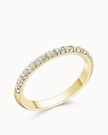 Eternity Ring Jenna 18K Yellow Gold - Engagement Rings & Wedding Rings from Vanbruun