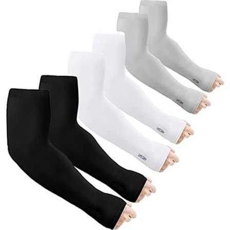 Solarmbeskyttere for menn og kvinner - UV-beskyttelse - Tatoveringsdekning - 6 par